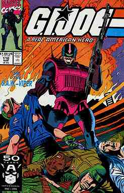 G.I. Joe, a Real American Hero comic issue 110